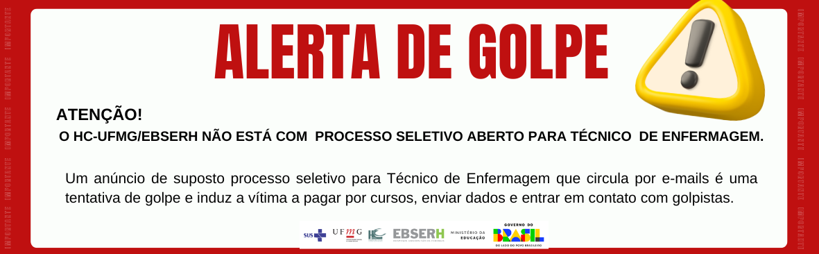 Alerta de tentativa de golpe