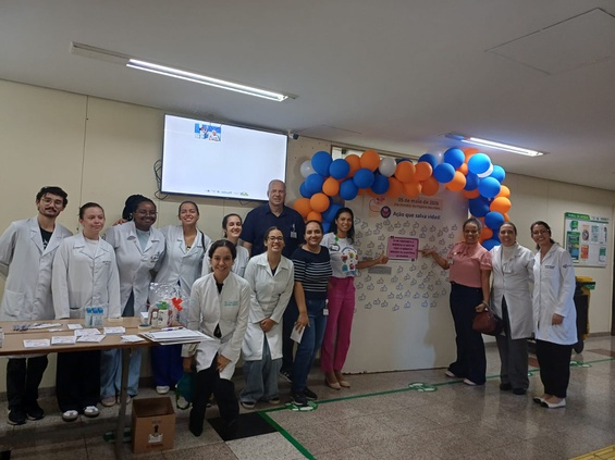 Mobilização reforça a importância da higiene adequada das mãos para a segurança de pacientes e profissionais
