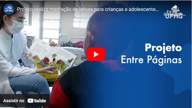 Projeto realiza mediação de leitura para crianças e adolescentes