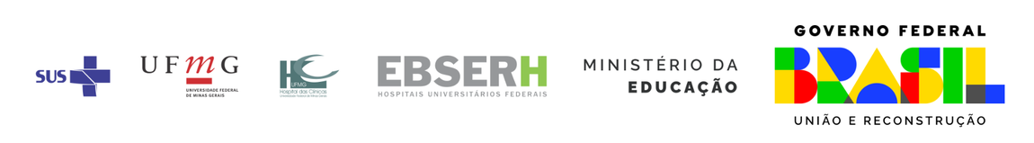 Logo HC UFMG Ebserh SUS