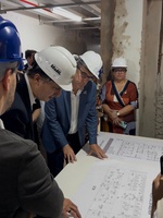 HC-UFTM recebe ministro da Educação e presidente da Ebserh para acompanhamento de obras com investimentos de R$ 64 milhões