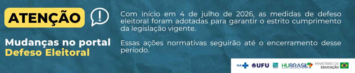 Defeso Eleitoral 2026