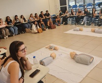 Residentes participam de capacitação para reconhecimento e atuação segura em casos de emergência no HC-UFU/HU Brasil