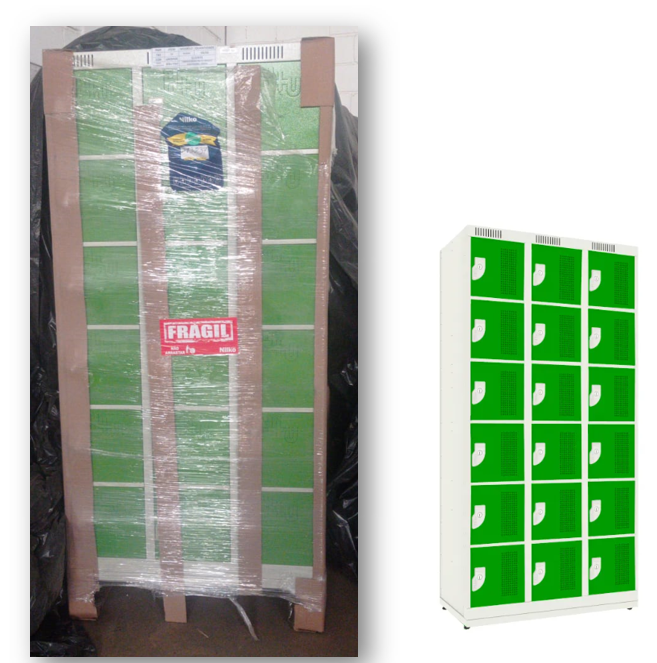 ROU-18P - ROUPEIRO DE AÇO 18 (DEZOITO) PORTAS FABRICANTE NILKO MODELO NK3306.PNG