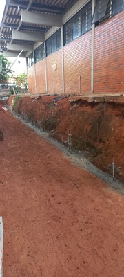 Muro de arrimo - 8F 2