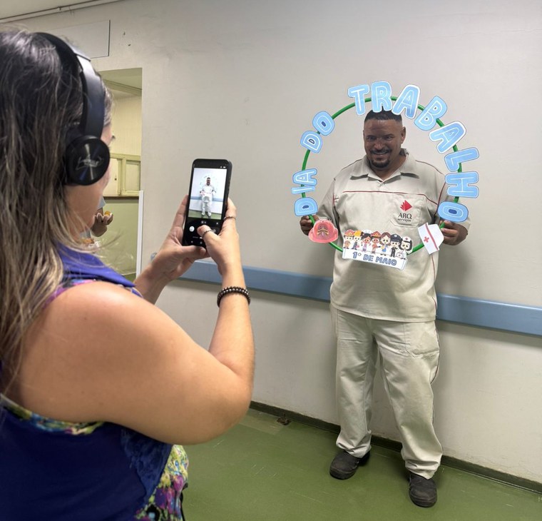 HC-UFU/HU Brasil celebra Dia do Trabalhador