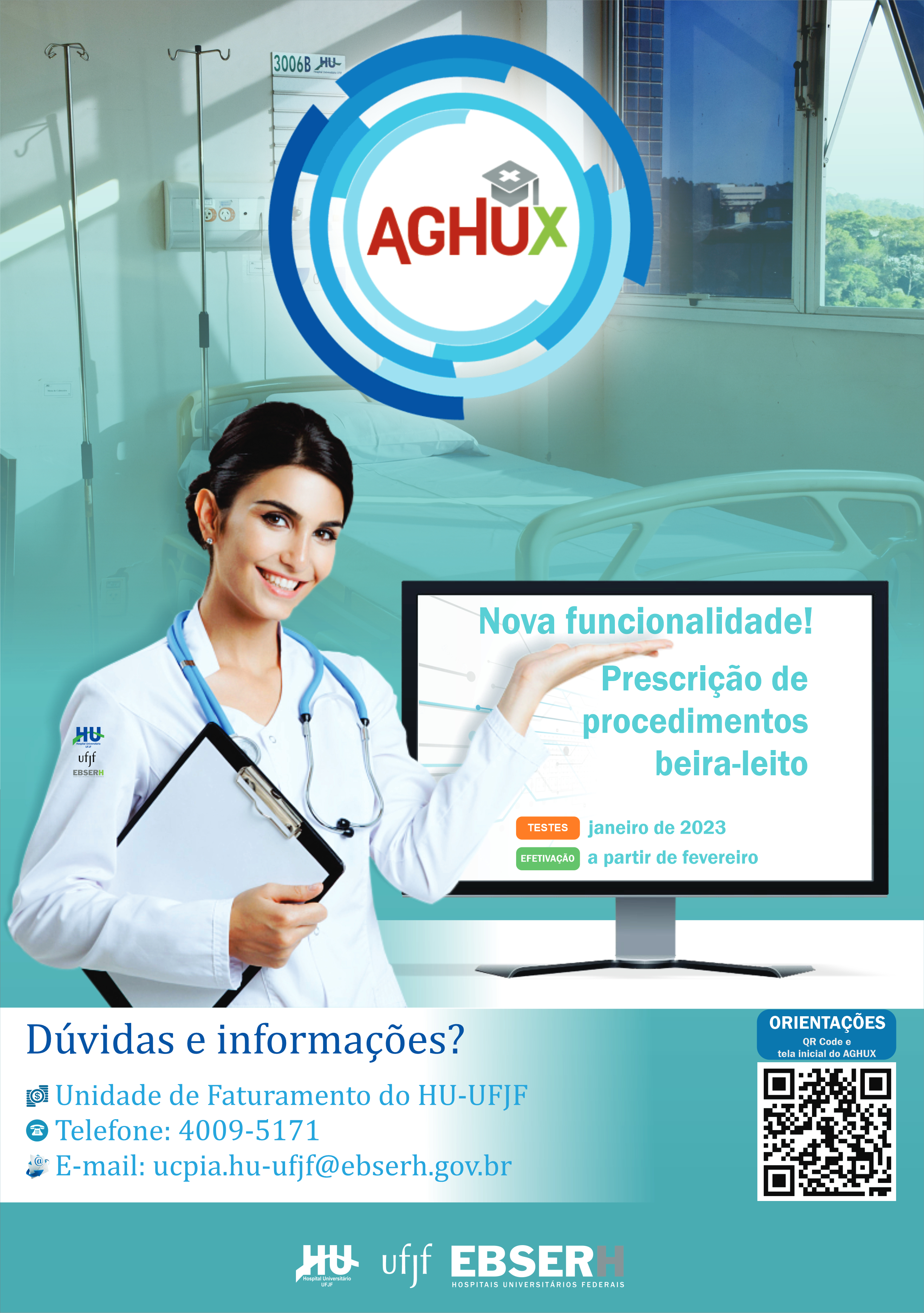 Prescrição de procedimentos beira-leito