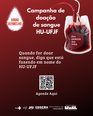 Doe sangue em nome do HU