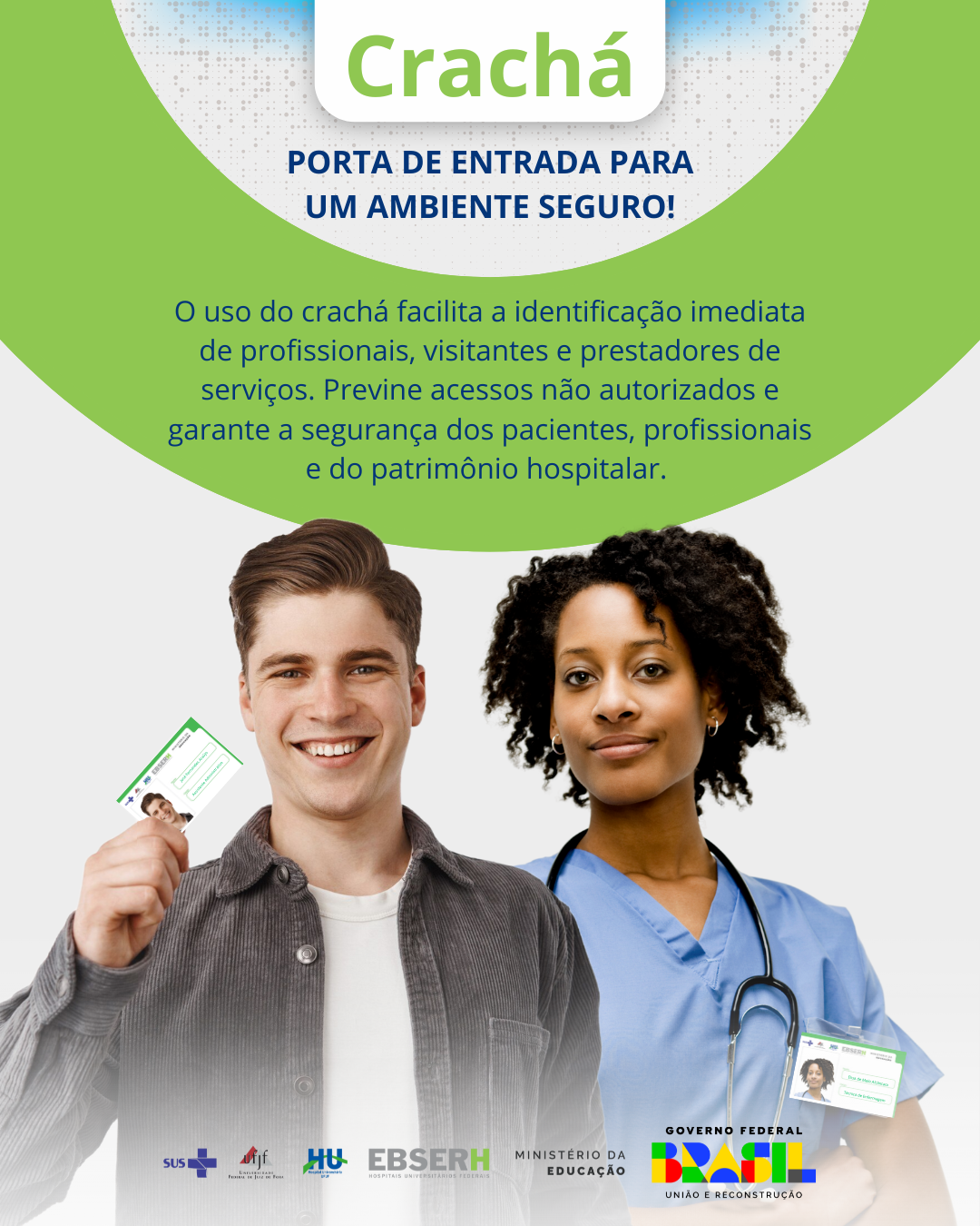 Uso de Crachá