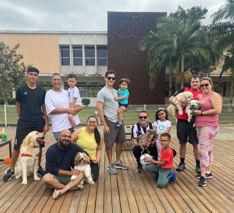 Cãominhada no Campus da UFJF