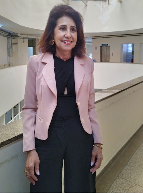 Dinalda Maria Machado realizou dois transplantes de medula óssea no HU-UFJF, em função de uma reincidência.