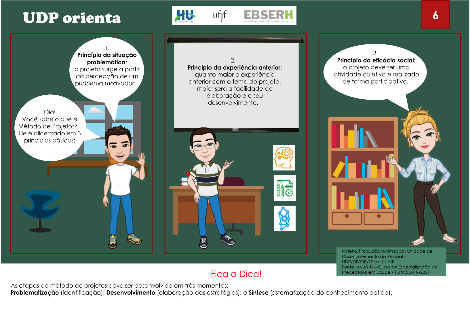 Dica 6/2021 - Metodologias Ativas