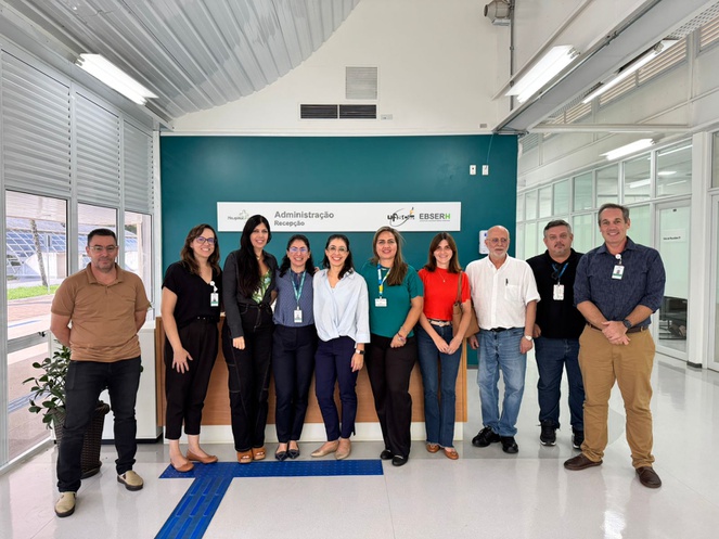 A visita reforça o compromisso do HU-UFSCar com a produção de conhecimento e com o desenvolvimento de soluções inovadoras voltadas ao fortalecimento do Sistema Único de Saúde (SUS).