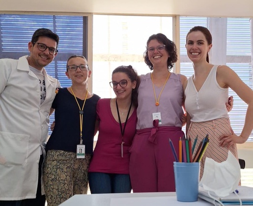 Equipe multiprofissional do ambulatório adoleSer 