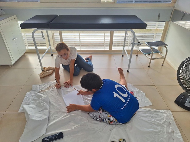 Atendimento realizado dentro do HU-UFSCar