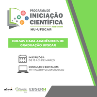 HU-UFSCar seleciona bolsistas para Programa de Iniciação Científica