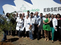 SIPAT 2016 promove 1º plantio de árvore no HU UFSCar
