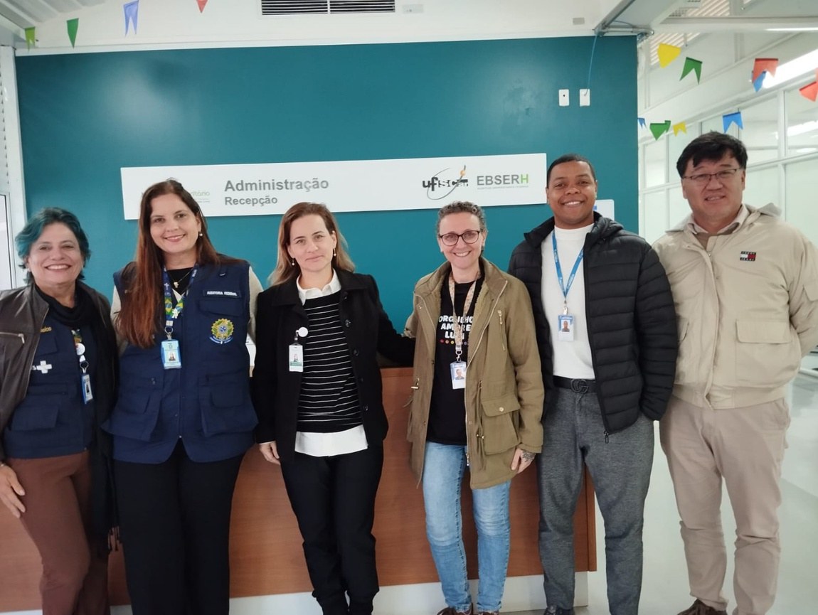HU-UFSCar recebe equipe do DenaSUS para monitoramento das ações de rastreamento do câncer de mama
