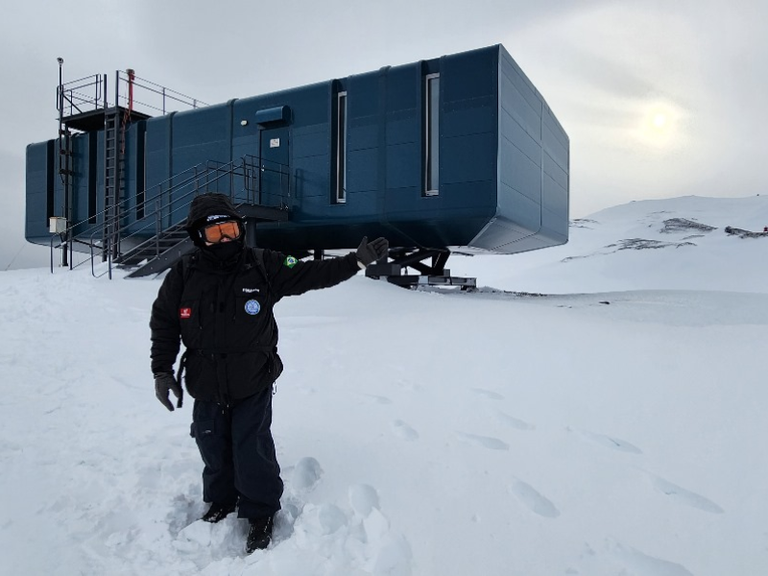 holográfico antártida