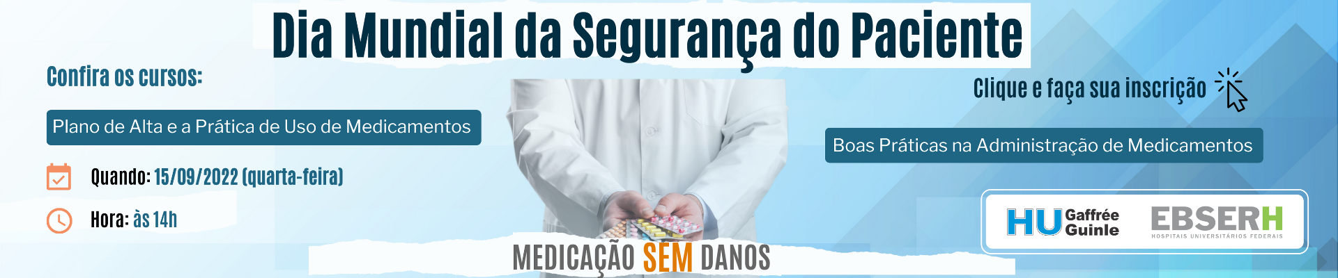Dia mundial de segurança do paciente