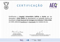 HUGG recebe certificação de qualidade em exames para HIV e hepatites virais