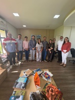 Primeira reunião do Colegiado Executivo do Hospital Universitário com a Reitoria da Furg alinha pautas institucionais