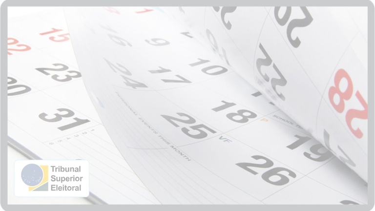 Calendário eleitoral