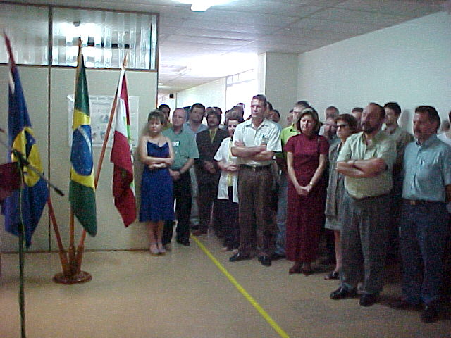 Inauguração laboratório 2002