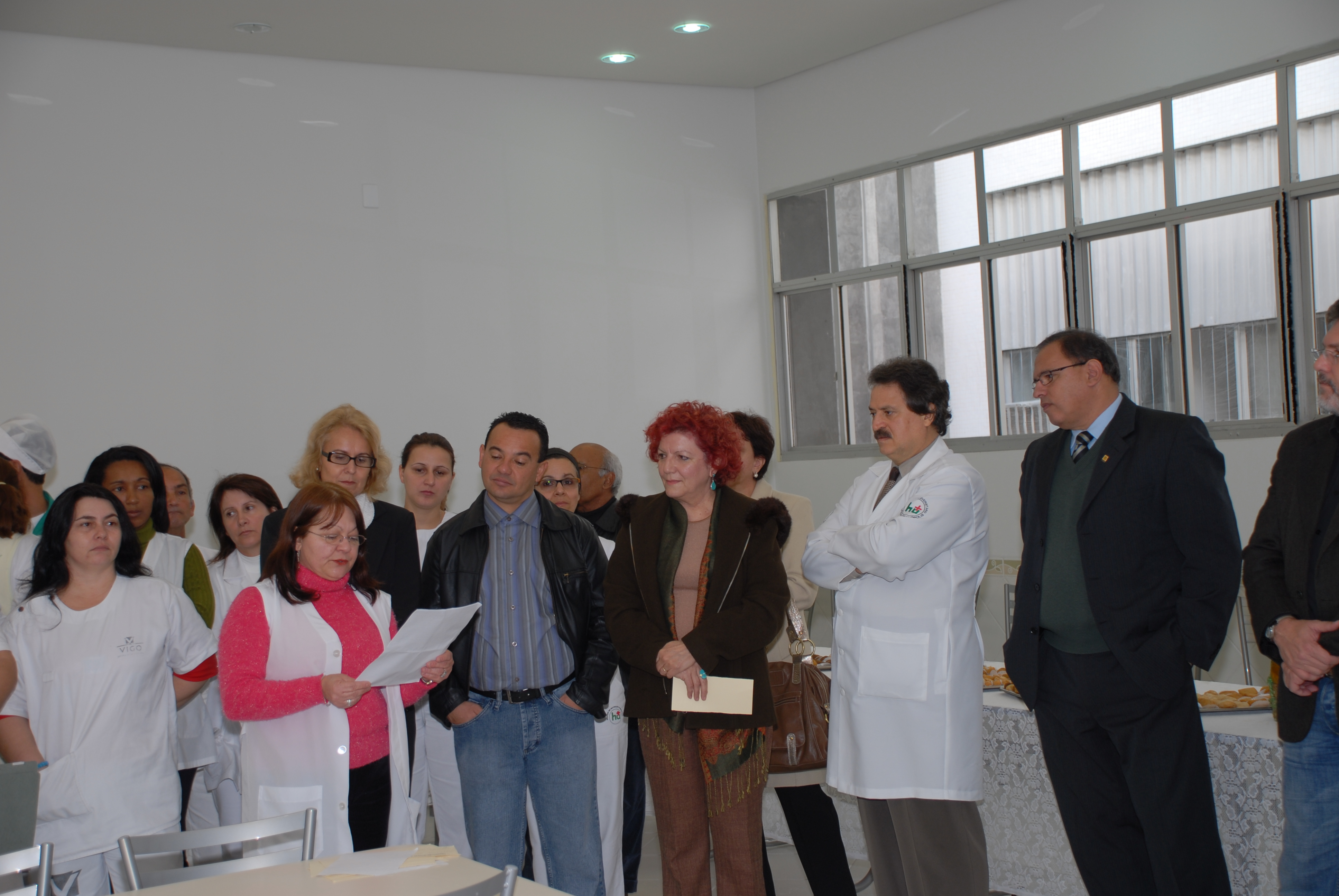 Inauguração serviço de nutrição 2007