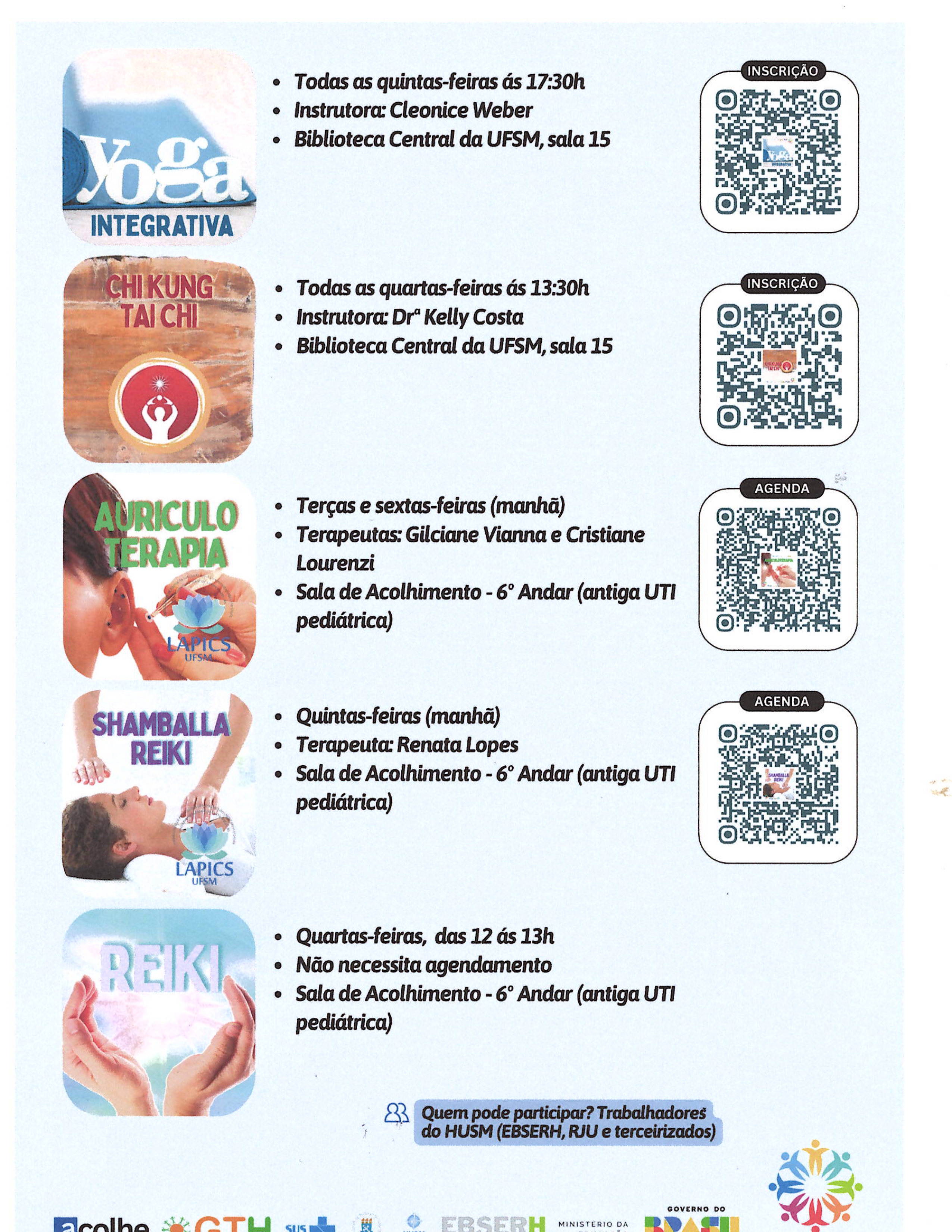 Práticas integrativas de saúde