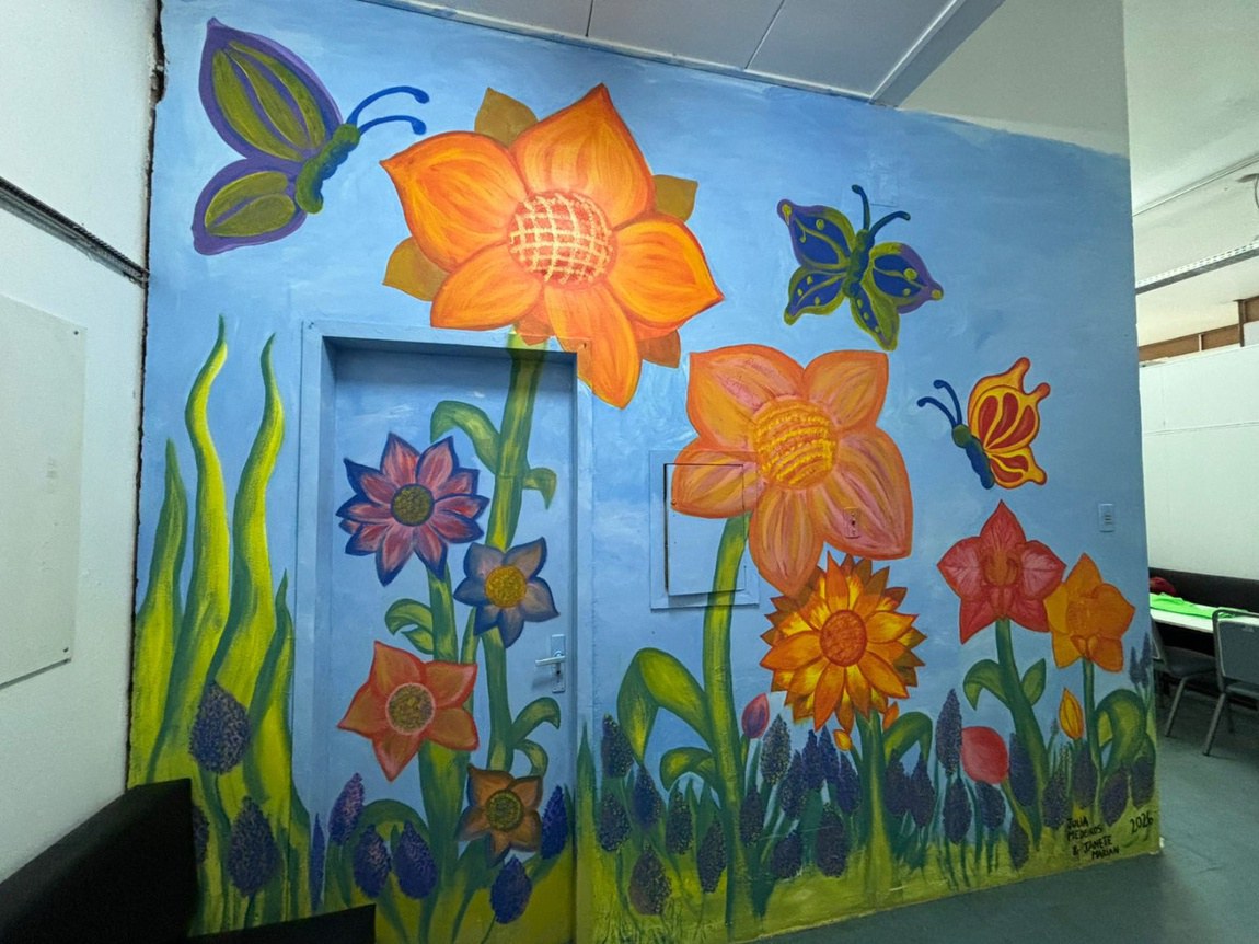 Parceria entre mãe e filha leva arte ao Hospital Dia de Saúde Mental do HUSM