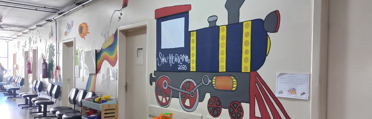 Paredes que acolhem: arte transforma experiência de pacientes na Pediatria do HC-UFMG
