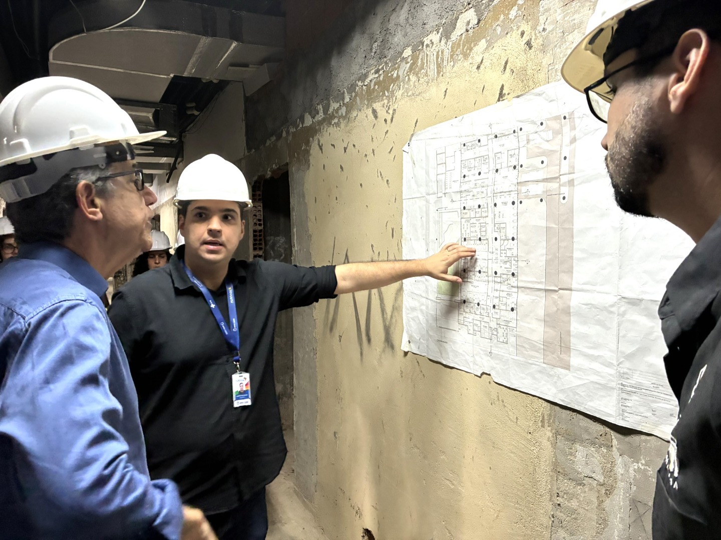 Visita técnica ao HUCFF-UFRJ acompanha obras da nova emergência e da hemodinâmica