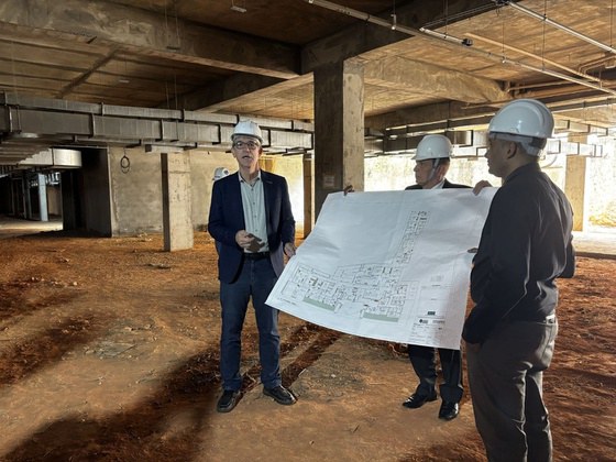 HU Brasil e UFLA realizam visita técnica às instalações do HU de Lavras