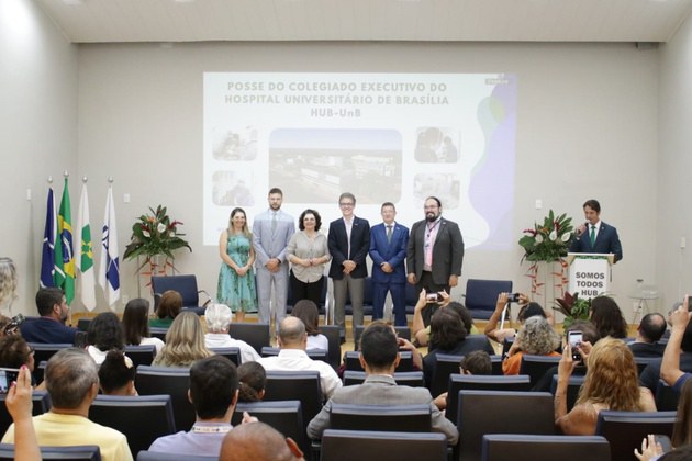 Nova gestão do HUB é empossada pela UnB e HU Brasil