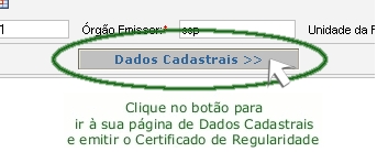 Botão Dados Cadastrais