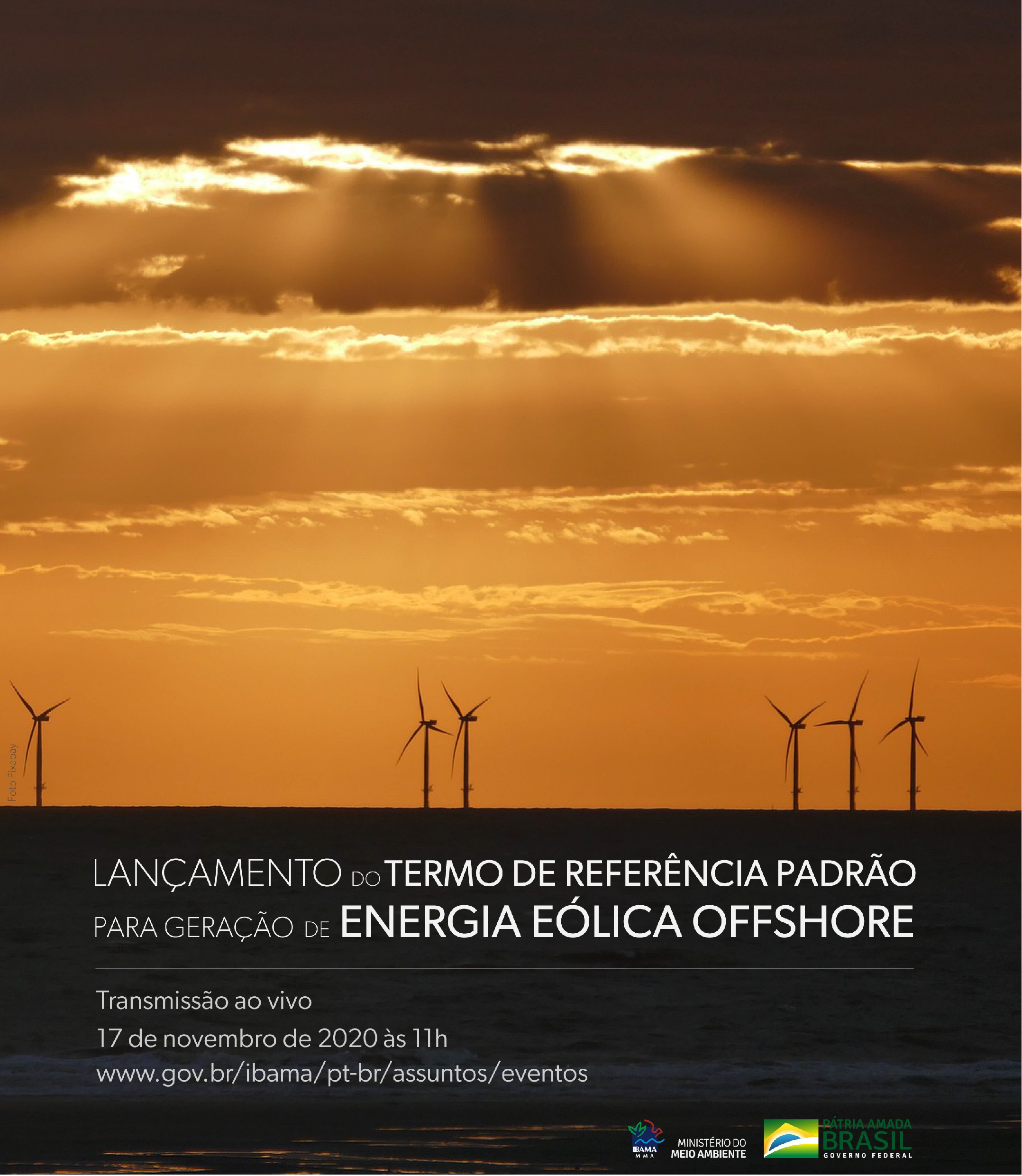 Lançamento do TR padrão para Complexos Eólicos Marítimos