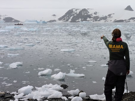 Foto Gestão de riscos na Antártica