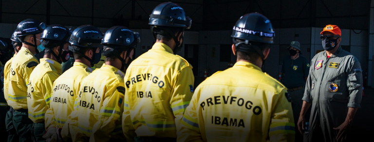 Ibama realiza treinamento de brigada pronto emprego para combater incêndios florestais