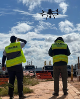 Equipe do Ibama acompanha situação da mina 18 da Braskem em Maceió (AL)