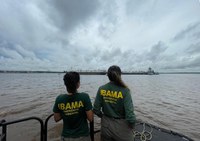 Ibama fiscaliza transporte aquaviário de produtos nocivos no Amazonas