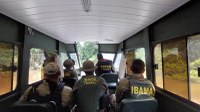 Operação do Ibama para combater pesca ilegal é realizada no Amazonas