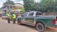 Ibama entrega suprimentos aos atingidos pelas chuvas no sul do Espírito Santo