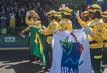 2025-09-08 Grupo representa o contingente de 4.385 brigadistas florestais contratados pelo Ibama (2.600) e 1.785 do ICMBio em 2025.jpg