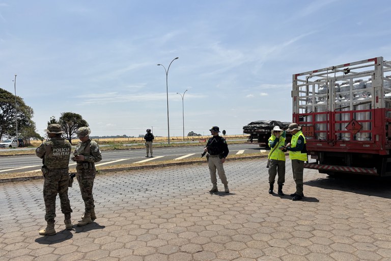 Operação Conjunta TRPP-DF em Posto da Polícia Rodoviária Federal