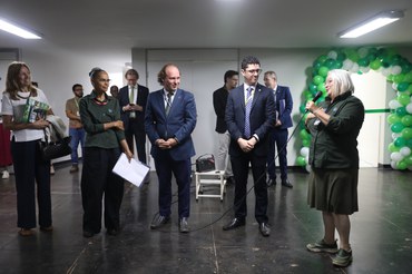 Reinauguração do Centro de Atenção à Saúde do Trabalho do Ibama