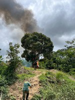 Ibama coordena operação de retirada de invasores na Terra Indígena Campinas Katukina, no Acre