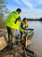 Ibama e UFSM avançam no monitoramento ambiental no RS após enchentes de 2024