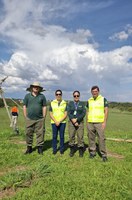 Ibama participa de visita técnica ao centro que abriga rejeitos do acidente com césio-137