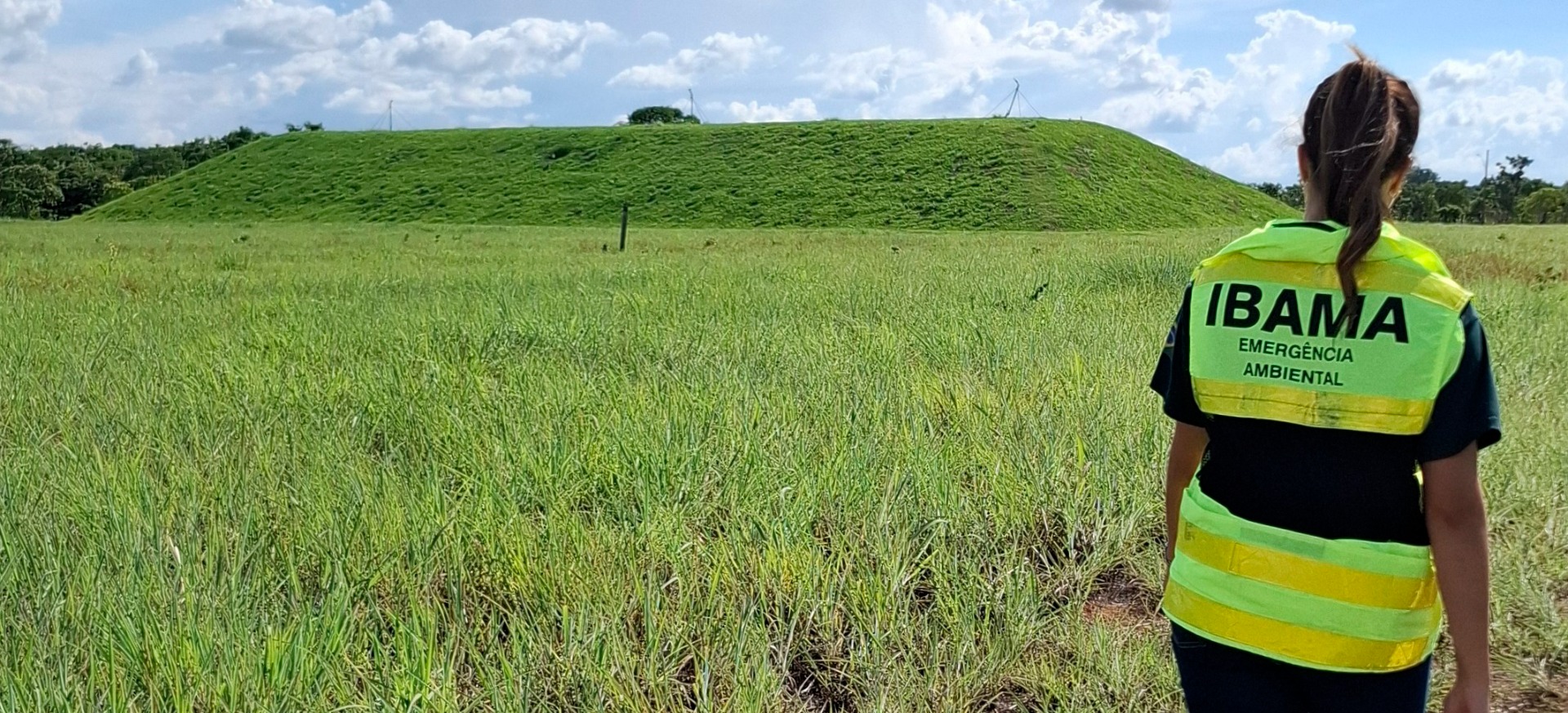 Atividade reuniu representantes de instituições públicas para acompanhar a monitoração radiológica do depósito, em Abadia de Goiás (GO)